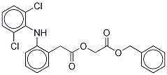 Structure of Aceclofenac Benzyl Ester