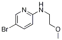5-Bromo-N-(2-methoxyethyl)pyridin-2-amine结构式