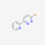 3-Bromo-6-(pyridin-2-yl)pyridazine结构式