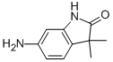 Structure of 6-AMINO-3,3-DIMETHYL-2-OXO-1,3-DIHYDRO-INDOLE