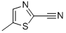 Structure of 2-Thiazolecarbonitrile,  5-methyl-