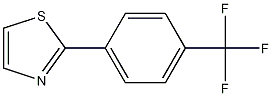 2-(4-氟苯基)噻唑结构式