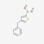 4-(BENZYLSULFANYL)PHENYLBORONIC ACID结构式