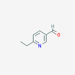 Structure of 6-ethylpyridine-3-carbaldehyde