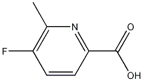 Structure of 5-Fluoro-6-methyl-2-pyridinecarboxylic acid