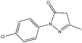 Structure of 1-(4-Fluorophenyl)-3-methyl-4,5-dihydropyrazole-5-one