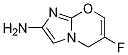 Structure of 6-fluoroH-imidazo[1,2-a]pyridin-2-amine