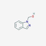 Structure of 1H-Indazole-1-methanol