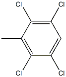 Structure of Benzene,1,2,4,5-tetrachloro-3-methyl-