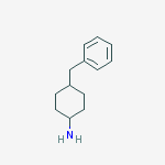 Chemical structure of 4-benzylcyclohexanamine