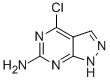 Structure of 4-CHLORO-1H-PYRAZOLO[3,4-D]PYRIMIDIN-6-AMINE