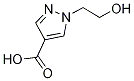 Structure of 1-(2-hydroxyethyl)-1H-pyrazole-4-carboxylic acid