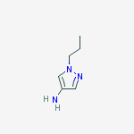 Structure of 1-PROPYL-1H-PYRAZOL-4-YLAMINE