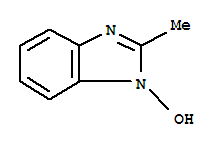 Structure of 1H-Benzimidazole,1-hydroxy-2-methyl-