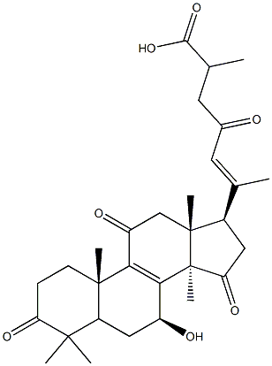 Structure of Ganoderenic acid D