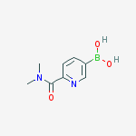 Structure of Boronic Acid, B-[6-[(dimethylamino)carbonyl]-3-Pyridinyl]-