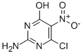 Structure of 2-AMINO-4-CHLORO-6-HYDROXY-5-NITROPYRIMIDINE