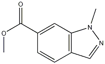 Structure of Methyl 1-methylindazole-6-carboxylate