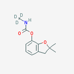 Structure of CARBOFURAN D3