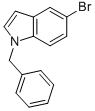 Structure of 1-BENZYL-5-BROMO-1H-INDOLE