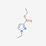 Structure of ethyl 1-ethyl-1H-pyrazole-3-carboxylate