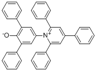 Structure of 2,6-DIPHENYL-4-(2,4,6-TRIPHENYL-1-PYRIDINIO)PHENOLATE