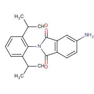 Structure of 1H-Isoindole-1,3(2H)-dione, 5-amino-2-[2,6-bis(1-methylethyl)phenyl]-