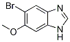 5-溴-6-(甲氧基)-1H-苯并[D]咪唑结构式