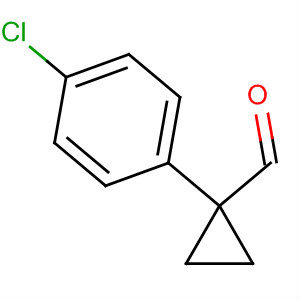 Structure of Cyclopropanecarboxaldehyde, 1-(4-chlorophenyl)-