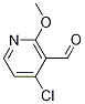 Structure of 4-Chloro-2-Methoxynicotinaldehyde