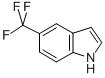 5-(三氟甲基)吲哚结构式