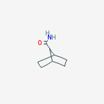 Structure of 7-NORBORNANECARBOXAMIDE
