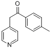 2-吡啶-4-基-1-对甲苯乙酮结构式