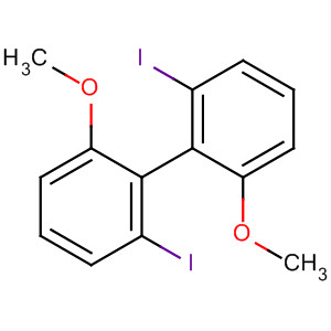 1,1'-Biphenyl, 2,2'-diiodo-6,6'-dimethoxy-结构式