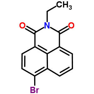 Structure of 6-bromo-2-ethyl-1H-benzo[de]isoquinoline-1,3(2H)-dione