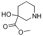 Structure of 3-Piperidinecarboxylic acid, 3-hydroxy-, Methyl ester