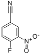 Structure of 4-FLUORO-3-NITROBENZONITRILE