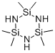 Structure of 2,2,4,4,6,6-Hexamethylcyclotrisilazane