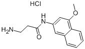 Structure of BETA-ALANINE-4M-BETANA HCL