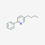 Structure of 5-Butyl-2-phenylpyridine