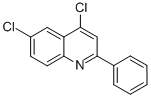 Structure of 4,6-DICHLORO-2-PHENYLQUINOLINE