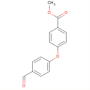 Benzoic acid, 4-(4-formylphenoxy)-, methyl ester结构式