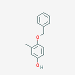 Structure of 4-(BENZYLOXY)-3-METHYLPHENOL
