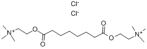 Structure of SUBERYLDICHOLINE DICHLORIDE