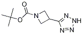 1-Azetidinecarboxylic acid, 3-(2H-tetrazol-5-yl)-, 1,1-diMethylethyl ester结构式