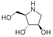 1,4-DIDEOXY-1,4-IMINO-D-ARABINITOL结构式