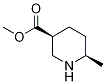 (3S,6R)-6-甲基-3-哌啶甲酸甲酯结构式