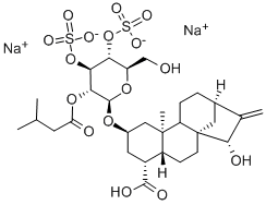 Structure of ATRACTYLOSIDE SODIUM SALT