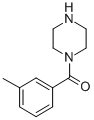 Structure of 1-(3-METHYL-BENZOYL)-PIPERAZINE