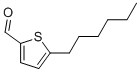Structure of 5-HEXYL-THIOPHENE-2-CARBALDEHYDE